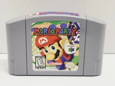 Mario Party (Nintendo 64, 1999) N64 Authentic Tested Cartridge Only - Image 1 of 4