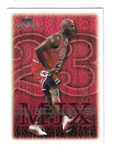Michael Jordan 1999-00 Upper Deck MVP MJ Exclusives Card # 200