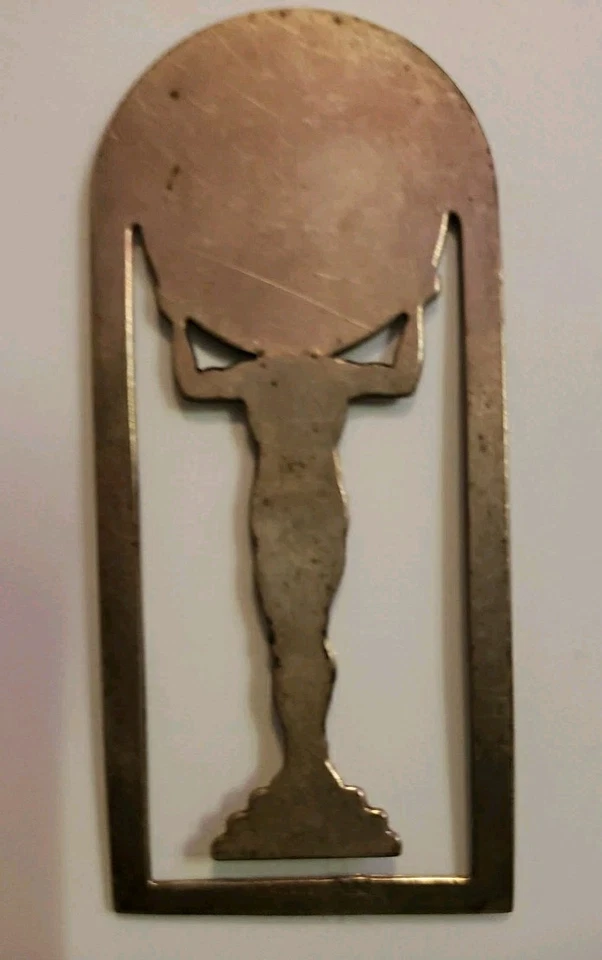 Marcador "Atlas" vintage de plata esterlina Art Deco TIFFANY & CO. Foto 3 de 4