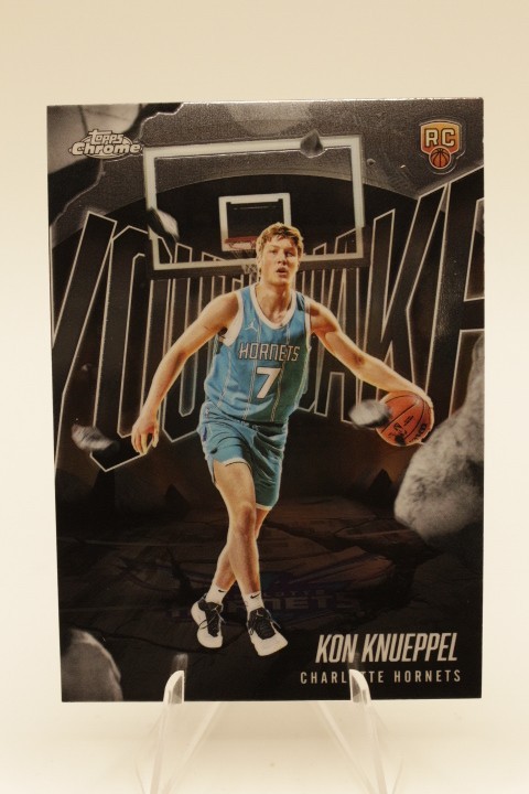 2025-26 Topps Chrome Youthquake Kon Knueppel Rc #YQ-4 Hornets