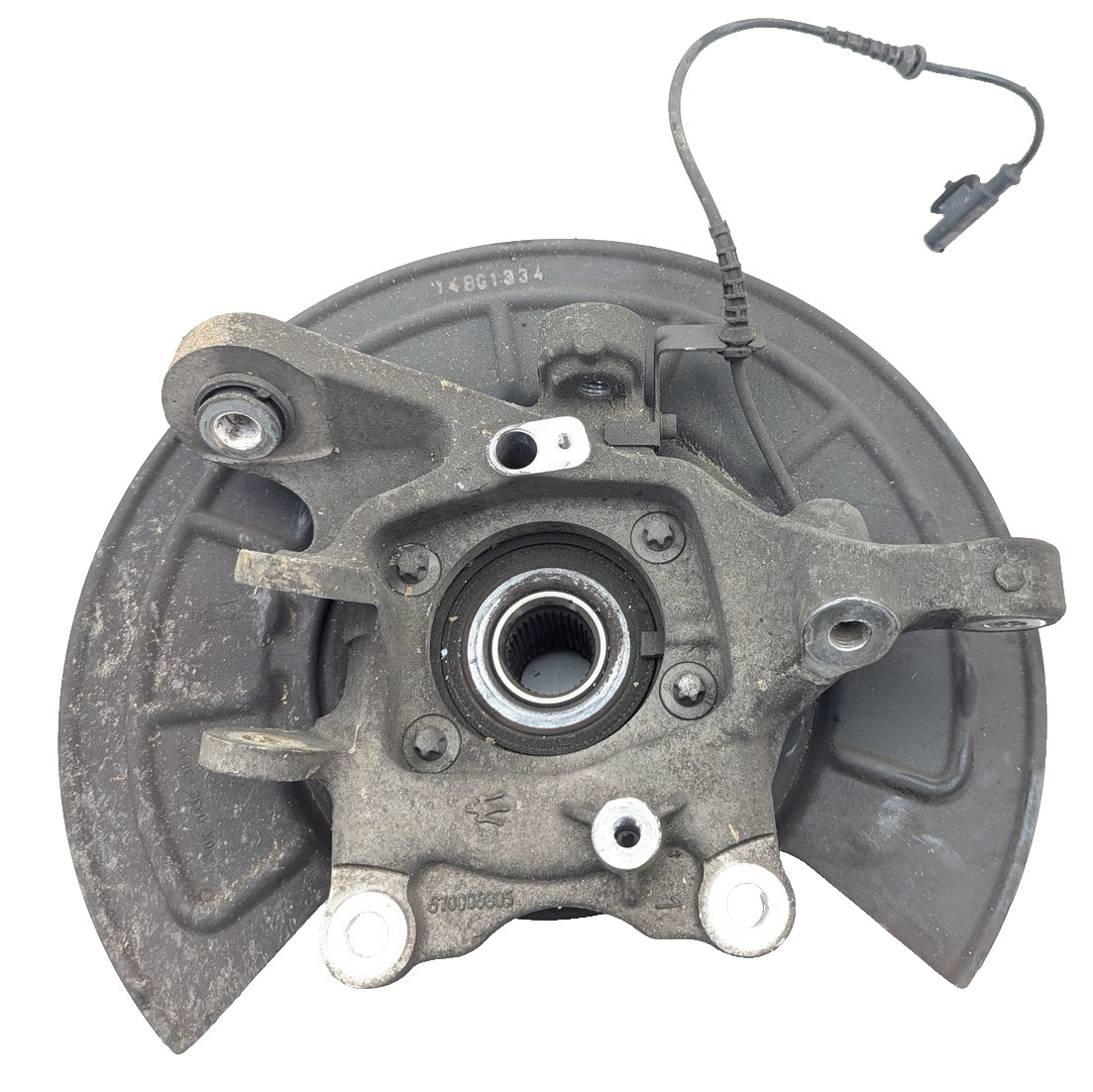 14-17 Maserati Quattroporte M156 Rear Right Side Spindle Knuckle Hub OEM