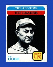 1973 Topps Set-Break #471 Ty Cobb Ldr NR-MINT *GMCARDS*