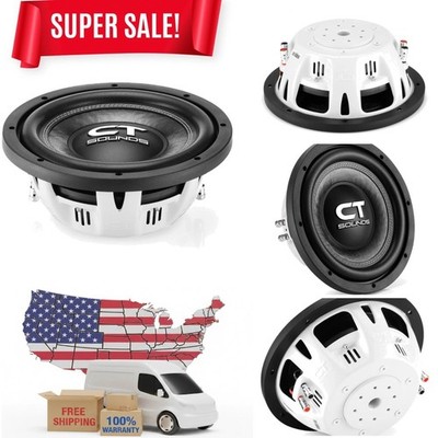 Hydro 10  Dual 4-Ohm 1000W Shallow Mount Subwoofer for Superior Car Audio