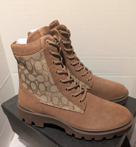 Coach men\'s Citysole Beige Suede Hiker Boots - Size:11D - New in Box COACH® | Restored Citysole Boot main image 2