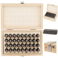 36-Piece Number and Letter Stamp Set
