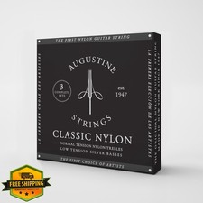 Augustine Classic Black Low Tension Nylon Classical Guitar Strings 3 Sets