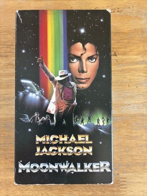 Michael Jackson - Moonwalker 1988 VHS CMV Enterprises Pre Owned Rare