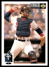 Javy Lopez 1994 Collector's Choice #178 Braves MLB READ FREE SHIP AutographDen