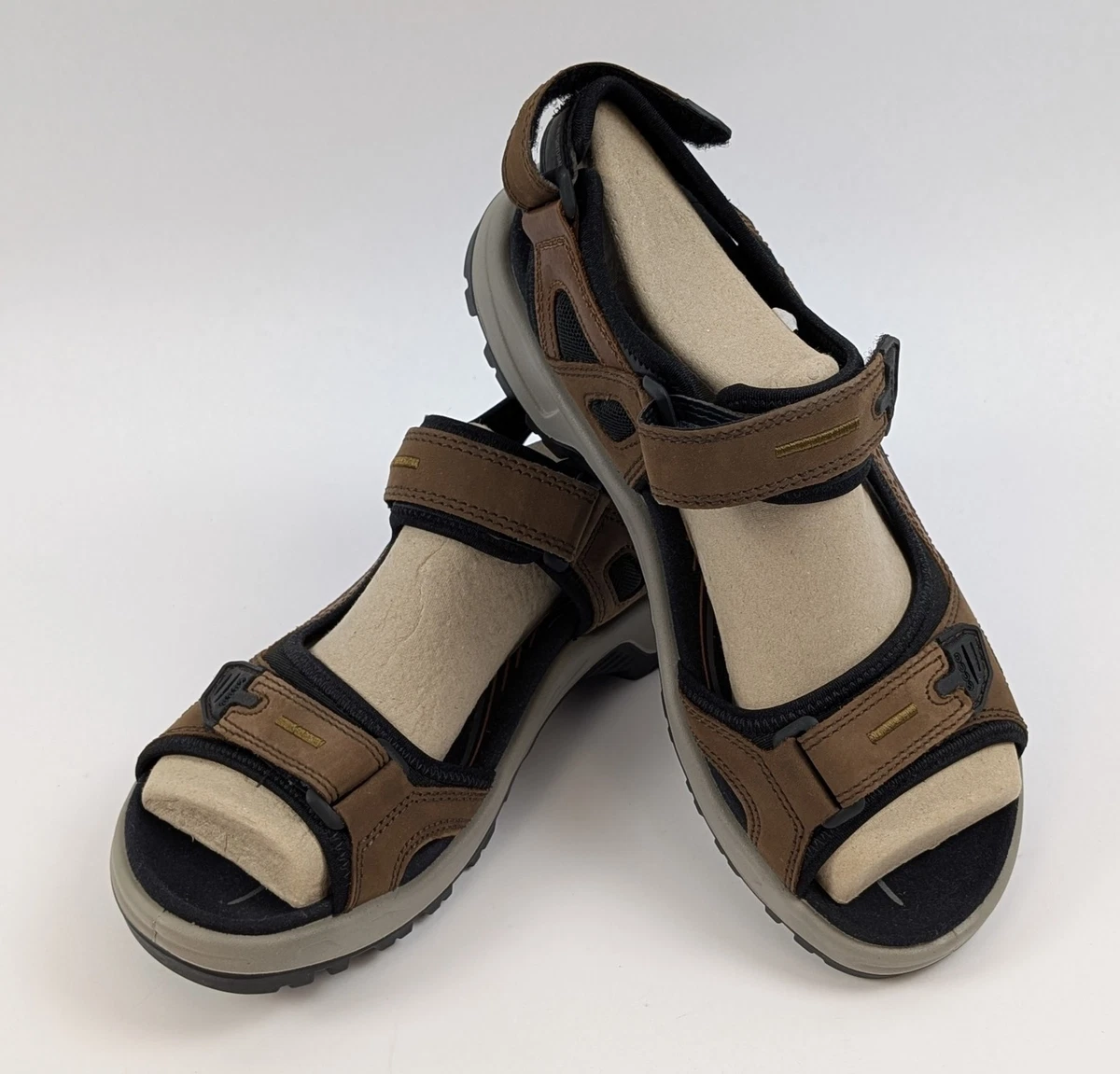 **ECCO Terra 7 Sandals – Men’s 7 / Women’s 9– EU 40 – Coffee Brown** ECCO Shoes for Men for sale | eBay main image 3