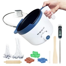 Ksedcon Wax Melting Pot for Candle Making, Electric Wax Melter with Pour