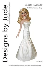 Star Gazer Doll Clothes Sewing Pattern 16" Curvaceous Body DeeAnna Tonner