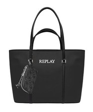REPLAY Shopper with Pouch Shopper Schultertasche Tasche Black Schwarz