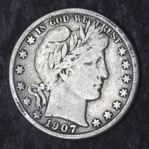 1907-O Barber Silver Half Dollar 50C - COINGIANTS -