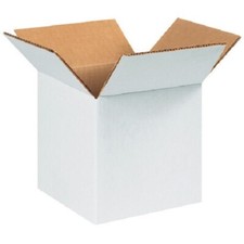 25 NEW 12x12x8 White  Packing Shipping Boxes Cartons