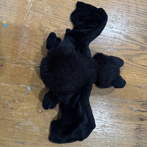 Webkinz Black Bat HM367 Ganz Plush Stuffed Animal Poseable Wings No Code Gothic - Picture 5 of 5