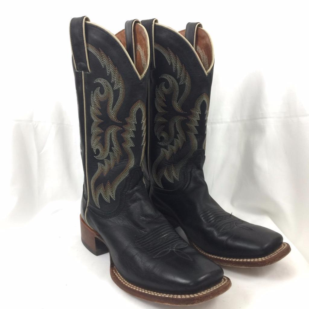 Damenschuhe NOCONA BOOTS RANAHAN BLACK BRASALIS CALF WESTERN BOOTS 6.5B NL4035 Damenschuhe NOCONA BOOTS RANAHAN BLACK BRASALIS CALF WESTERN BOOTS 6.5B NL4035