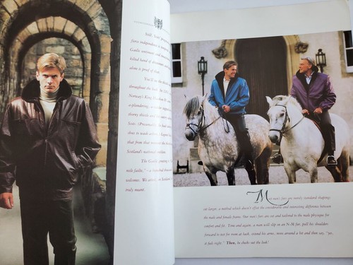 1987 DIE PELZE von NEIMAN MARCUS Katalog fotografiert in Schottland - Schlösser! SELTEN - Bild 3 von 12