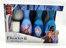 Disney Frozen 2 Children's Bowling Set Indoor Outdoor 6 Pins And Ball