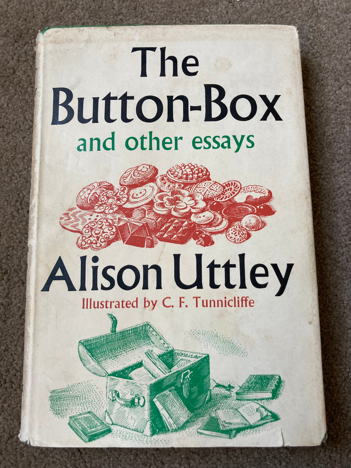 Button Box and Other Essays by Alison Uttley (Hardcover, 1968)