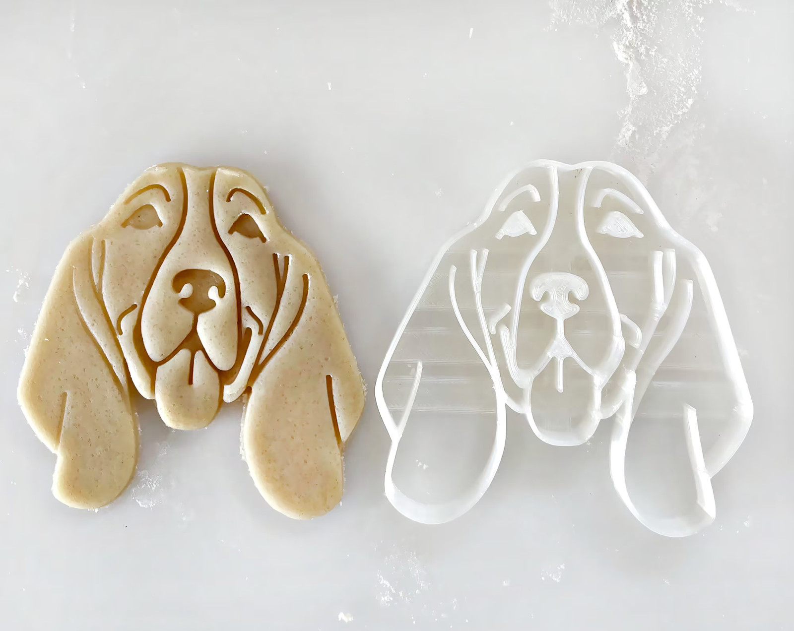 Basset Hound Dog Cookie Cutter, Dog Portrait, Gift for Basset Hound Owner