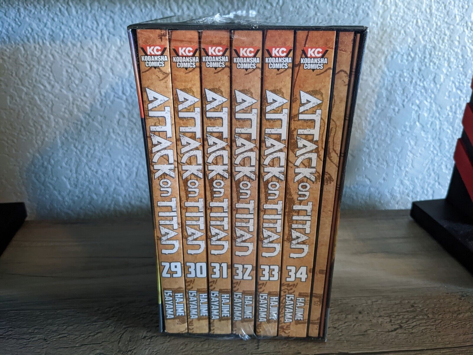 Libro Attack on Titan Season 2 Manga box set (en Inglés) De Hajime