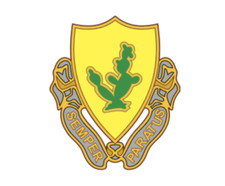 4" 12th cavalry regiment dui army bumper sticker decal usa made