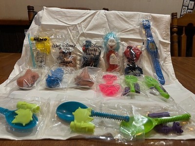 Kellogg's cereal toys Disney Mini Bean Spiderman Atlantis Monsters Simpsons more