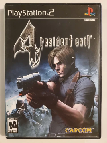 Resident Evil 4 (PlayStation 2, 2005) CIB Complete In Box Black Label