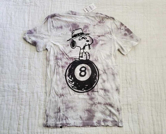 NEW MEN'S S HUF X PEANUTS SPIKE SNOOPY TIE DYE TSHIRT eBay