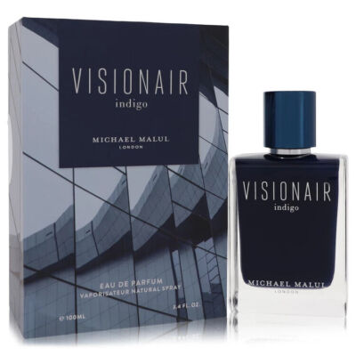 Visionair Indigo Cologne By Michael Malul EDP Spray 3.4oz/100ml For Men