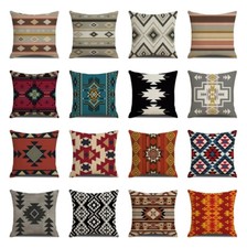 Western Southwest Aztec Navajo Throw Pillow Covers Native American Cushion Case