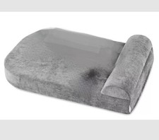 Orthopedic Memory Foam Dog Bed Removable Washable Cover Gray, Med 34" x 22" x 7"