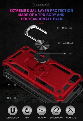 Heavy Duty Shockproof Protect Case for Apple iPod Touch 5th 6th 7th Generation - Picture 2 of 13