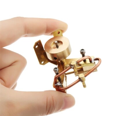 Microcosm Mini Two-Cylinder Swing Steam Engine Model M65 for DIY Projects