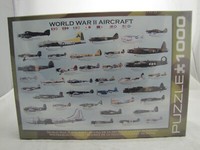 6000-0075 Eurographics Puzzle Weltkriegflugzeuge 1000 Teile