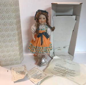 retired franklin mint porcelain dolls