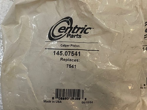 2 Centric Parts Caliper Pistons 145.07541 Replaces: 7541 (2 qty) - Picture 4 of 4