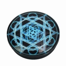 Phone Grip Universal Holder for IPhone Galaxy Cell Phone Mount Bracket Dark Blue