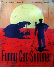 Funny Car Summer Vintage Metal Sign ( discontinued )