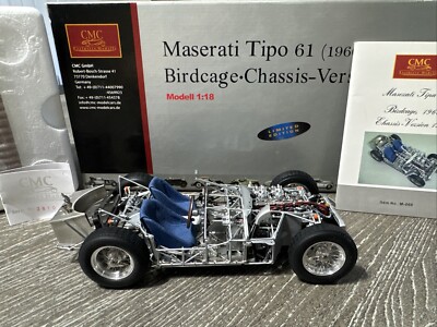 1/18 Cmc Maserati Tipo 61 Bird Cage Limited Edition M-060