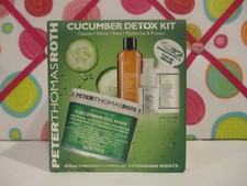 PETER THOMAS ROTH  CUCUMBER DETOX 4 PC KIT  133 VALUE BOXED
