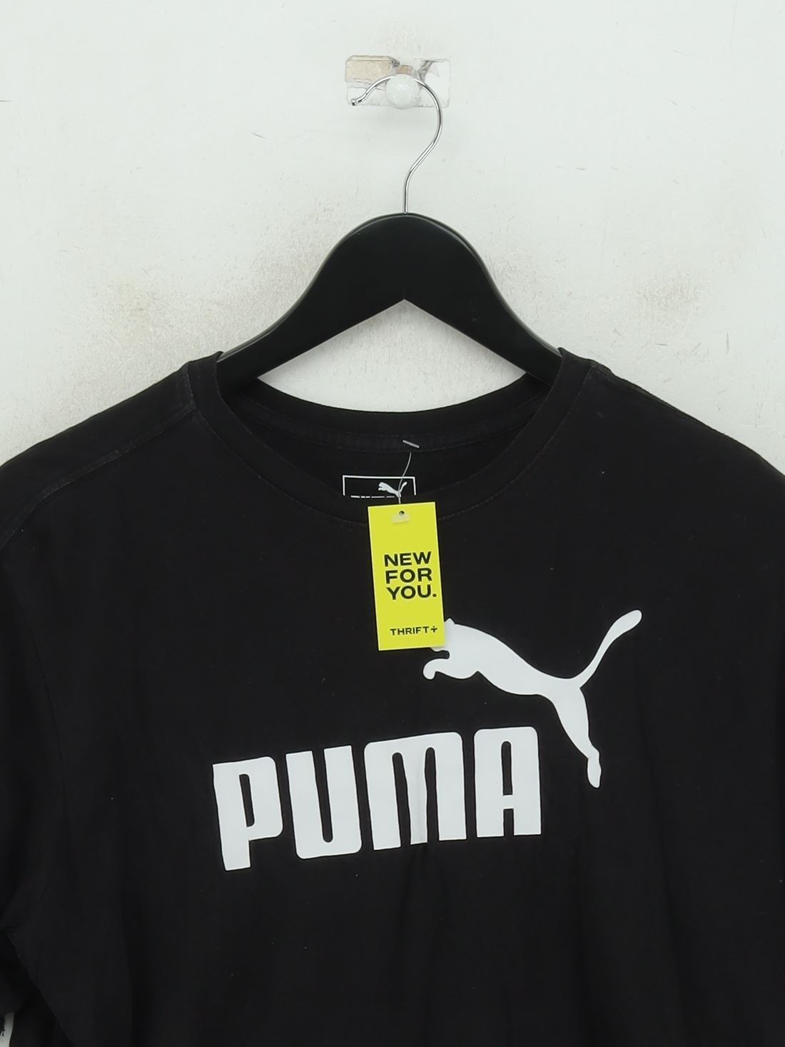 ALTRA Puma T Shirt Uomo M Nera 100% Altro Basic
