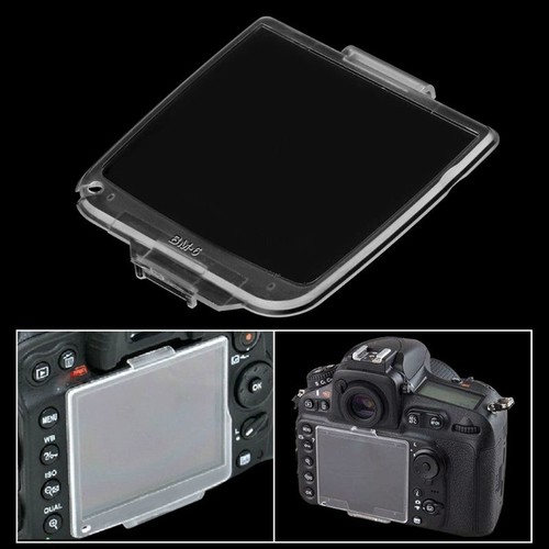 BM-6 Hard Clear Plastic Rear LCD Monitor Screen Cover Protector For Nikon D200