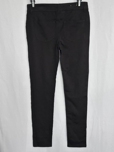 LN! Catherine Malandrino Girls Super Skinny Stretchy Black Pants Size 14 - Picture 3 of 9