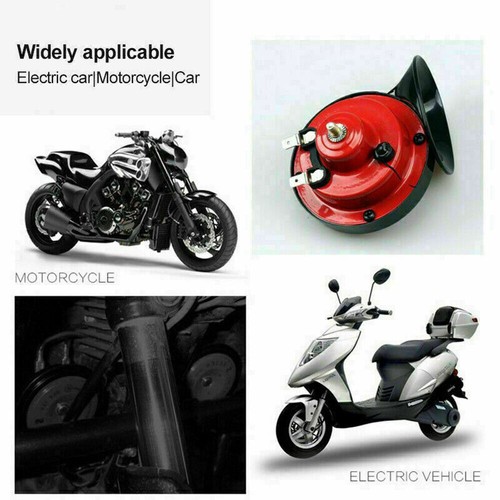 1Pair 12V high and low tone Super Loud strong penetration water proof car Horn. - Bild 9 von 9