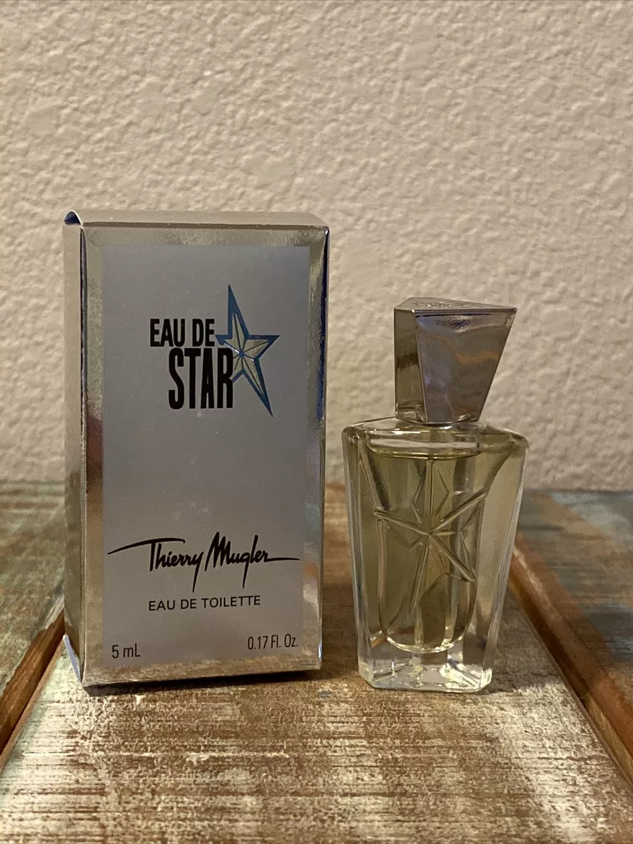 Thierry Mugler eau de Star Eau De Toilette MINI Perfume 5ml .17 Fl Oz New in Box