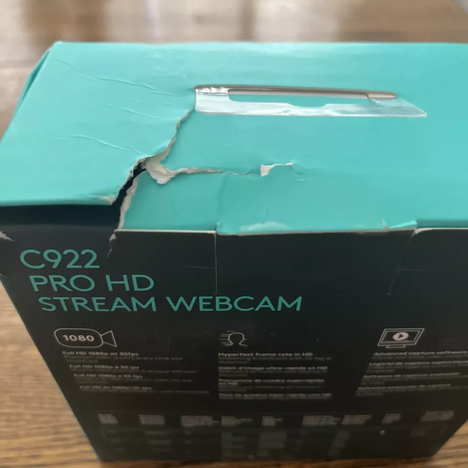 New Logitech C922 Pro HD Stream Webcam 1080p SB - Image 4 of 4