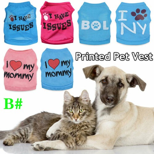 Süß Für Haustiere Petit Dog T-Shirts Forpuppy Chihuahua Sommersturm % - Picture 3 of 41