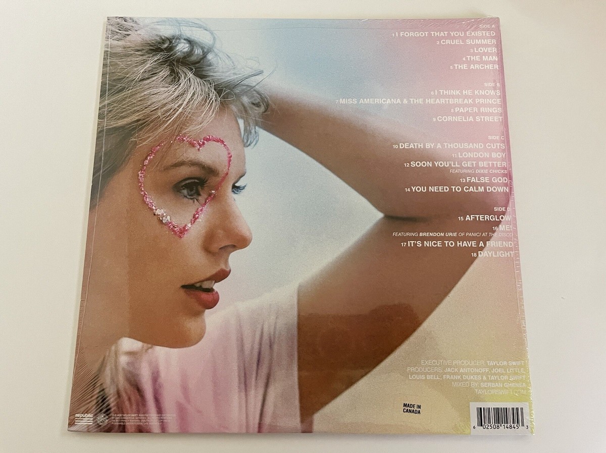 Taylor Swift Vinyl Lover New Mint Sealed Record 2 Lp Album Taylor Swift Vinyl Lover New Mint Sealed Record 2 Lp Album
