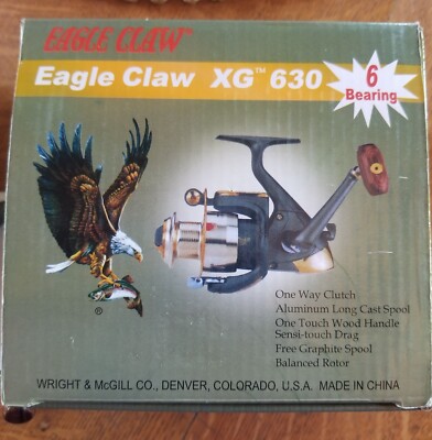 Eagle Claw XG 630 Fishing Reel - 6 Bearing